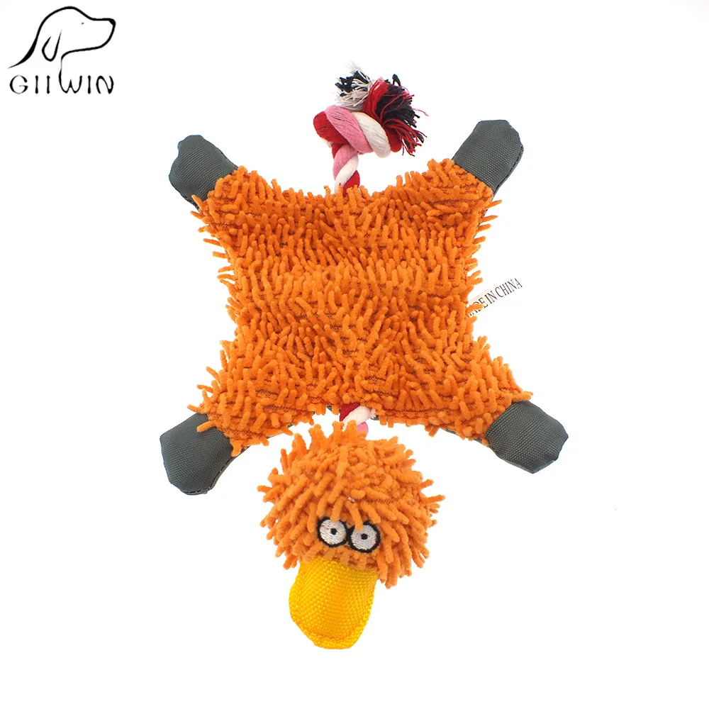 

Chew Toys for Dogs Cats Pet Toy Solid Plush Duck Tooth Clean Toys Pets Game Chew Toy For Small Large Dog Pet Supplies XX0002
