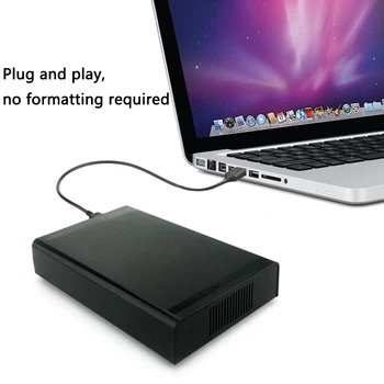 

3.5" USB 3.0 SATA HD Box 1-8TB HDD Hard Drive USB 3.0 12V 2A External Hard Drive Box For Desktop PC