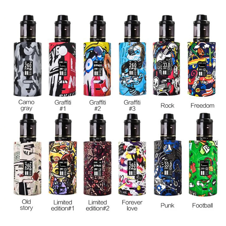 Оригинальный мод Vapor Storm Storm230 с распылителем Hawk комплект Puma ByPass VW storm 230 Вт вейп