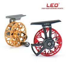 leo Full metal ultra-light former ice fishing reel fishing round fly fishing reel HF50 HE50