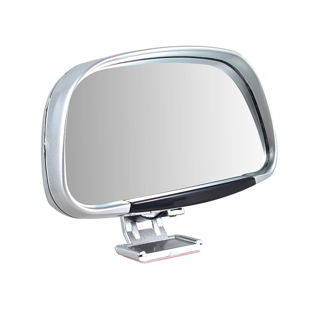 2pcs Vehicle Universal Wide Angle RearView Mirrors Car Side Blindspot Blind Spot Mirror Square SideView Flat Mirror