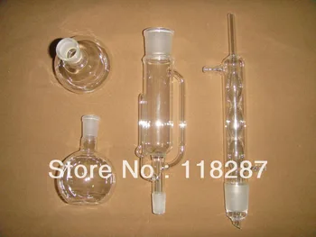 

150ml Soxhlet Extractor,the flask 19/26 joint, with two flasks