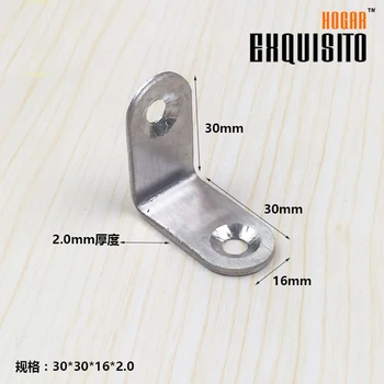 

Stainless Steel Code Fittin Triangle Bracket Fixed Angle Tables Angd Chairs Cabinet Hardware Connections GH30X30X16