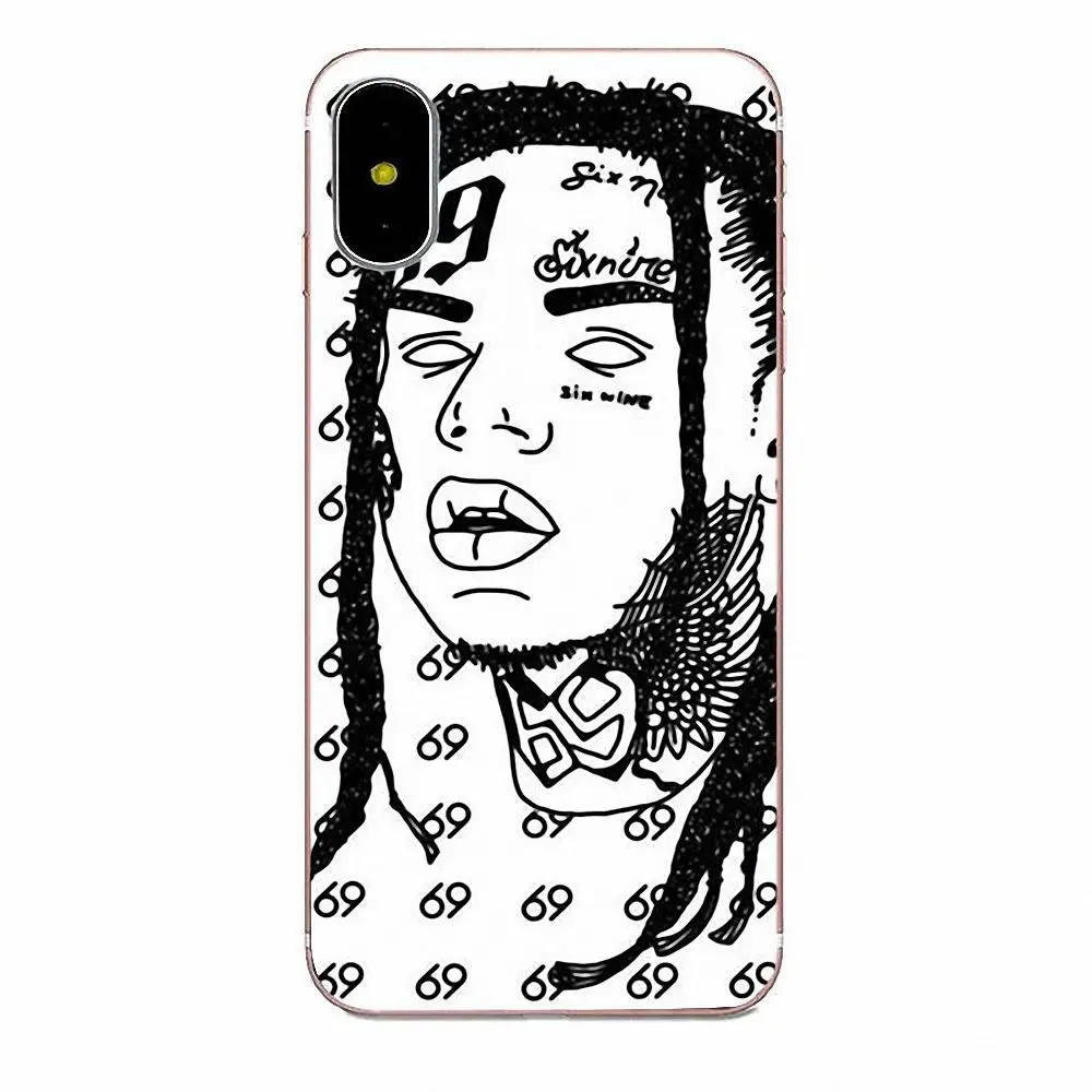 Tekashi69 6ix9ine 69 Топ детальный чехол для телефона Huawei P7 P8 P9 P10 P20 P30 Lite Mini Plus Pro 2017 2018