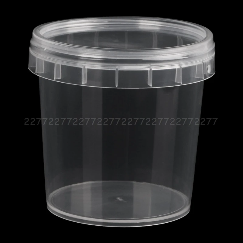

300ml Container Foam Storage Box Slime Mud Light Clay Organizer Bucket JUL24 dropship