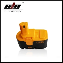Eleoption Brand New 18V 2000mAh Power Tool NI-MH Rechargeable Battery Pack Replacement for RYOBI ABP1801, ABP1803, BPP-1813, BPP