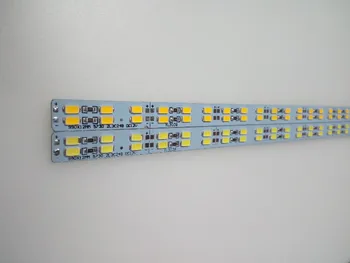 

[Seven Neon]free shipping 10pcs 0.5M LED rigid bar lights warm white+white 5730 SMD LED Hard rigid strip lights12v DC 36leds/
