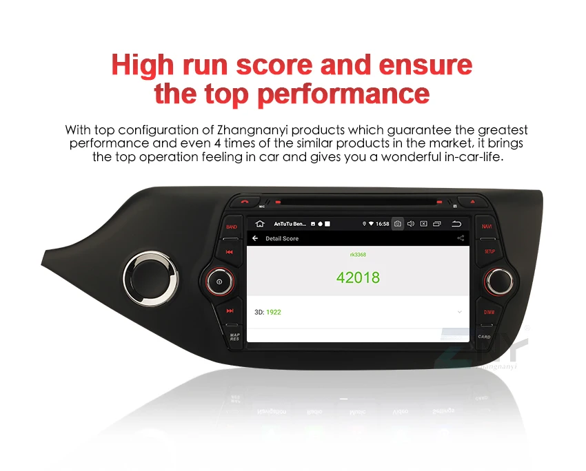Clearance Android 9.0 CarPlay 2 Din Auto Radio For Kia Ceed 2012-2018 Bluetooth Wifi 8" IPS Display GPS Navigation Audio Video Multimedia 15