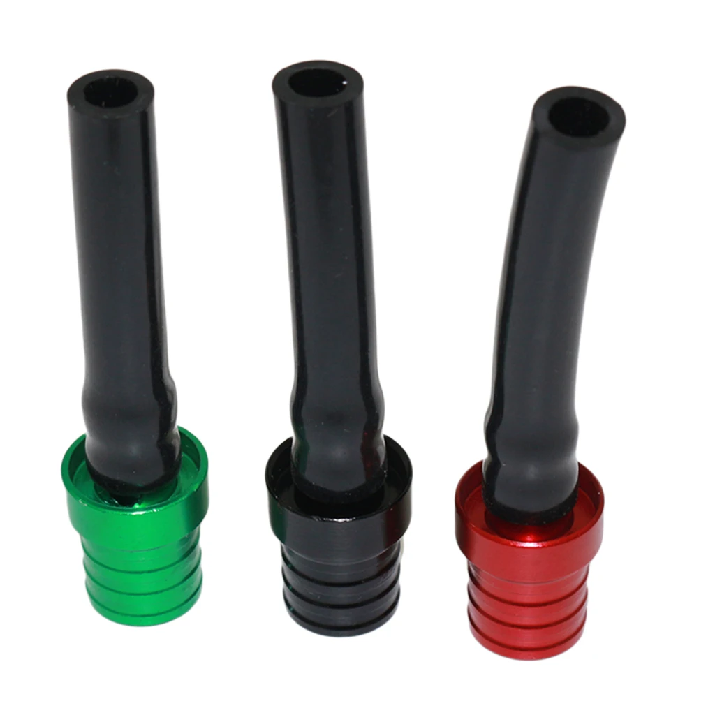 Motorcycle Gas Fuel Cap Valve Vent Breather Hose Tube For ATV Dirt Bike #1 CNC machined 6061 T-6 billet aluminum construction
