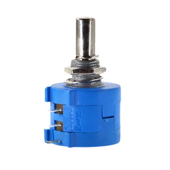 

Free Shipping 3590S-2-201L 3590S 200 ohm Precision Multiturn Potentiometer 10 Ring Adjustable Resistor