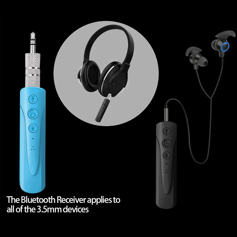 Kebidu Bluetooth автомобильный комплект аудиоприемник 3 5 мм AUX музыкальный прием
