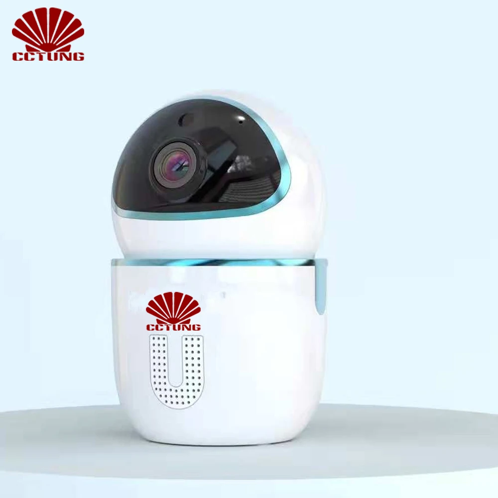 1080P Full HD Беспроводная умная PTZ IP камера с 128G TF картой Amazon облачная запись