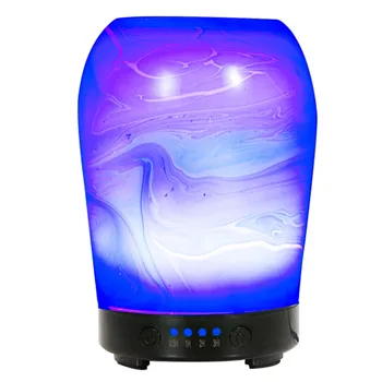 

DIDIHOUArt Glass Aromatherapy Machine Ultrasonic Nightlight Humidifier LED multi-function multi-purpose for Home