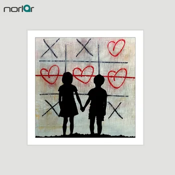 

Canvas Printed 3F Street Art Graffiti XO Canvas Painting Poster Wall Art Picture Home Decor NO Frame