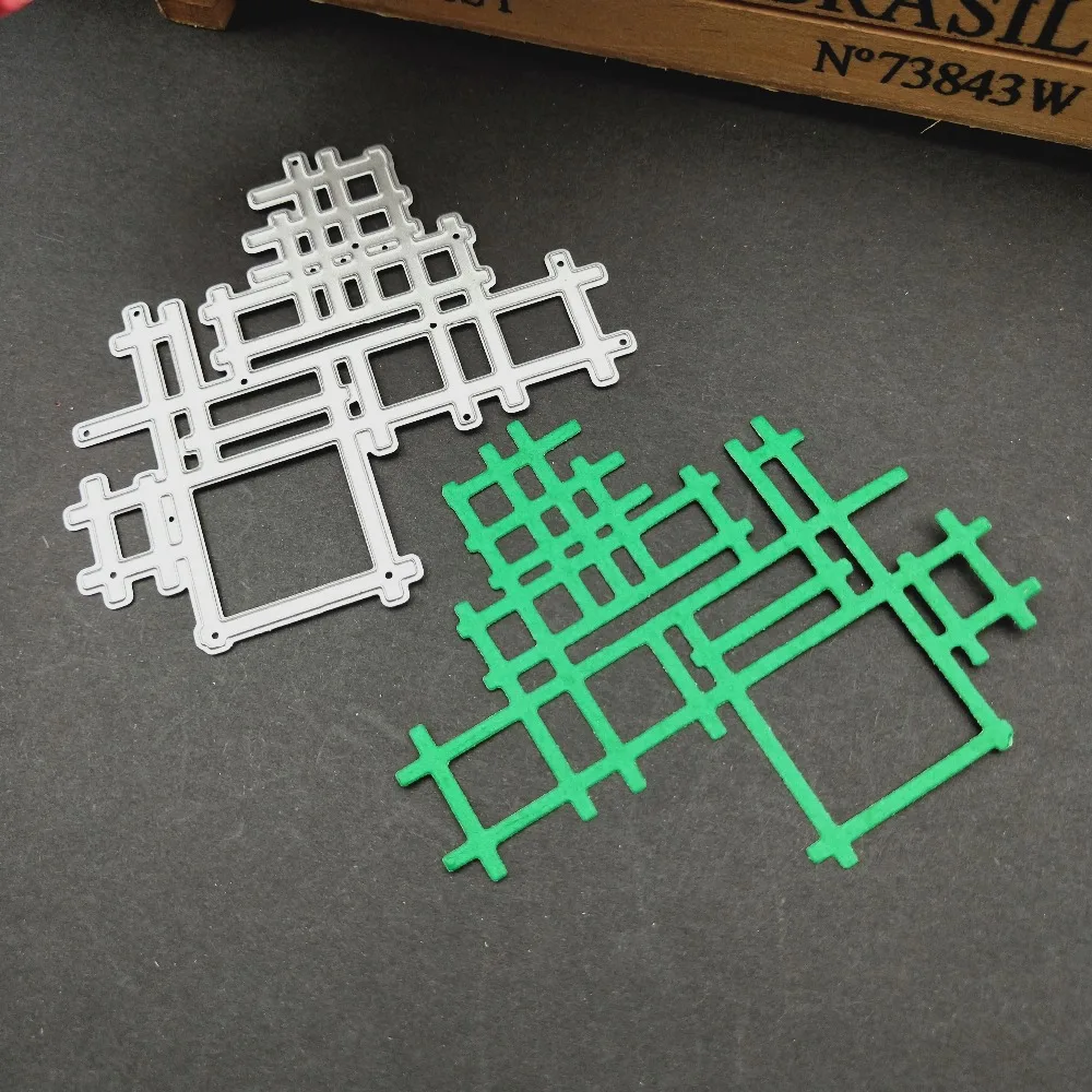 

Irregular Net Border Metal Cutting Dies Stencils for DIY Scrapbooking Album Paper Card Embossing Decorative Crafts Die cuts 2019