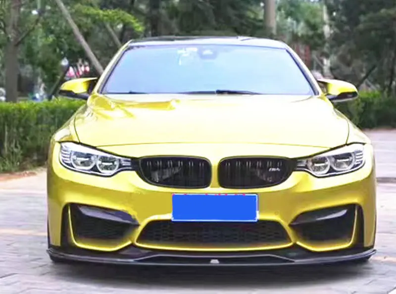 Передний бампер спойлер обвес карбоновое волокно для BMW F80 M3 F82 M4