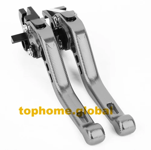 Для Vespa барабанные тормозные PX80-200/PE/Lusso, PX/COSA/T5/LML короткие 3D тормозные рычаги сцепления CNC регулируемые - Цвет: Grey