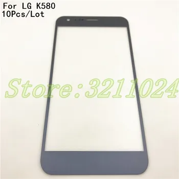 

10Pcs/Lot Front Screen Outer Glass Touch Outer Cover Panel LENS For LG X Cam K580 Touchscreen With Logo