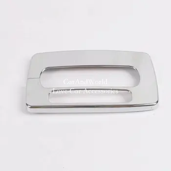 

ABS Chrome Console Gear Shift Knob Frame Panel Decorative Cover Trims For Ford Ecosport LHD 2013-2017 Car Molding Accessories