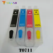 4PK for Epson T0711 T0712 T0713 T0714 Refillable Ink Cartridge for Epson D78 D92 DX4000 DX4050 DX4400 DX4450 DX5000 SX210 4PK for Epson T0711 T0712 T0713 T0714 Refillable Ink Cartridge for Epson D78 D92 DX4000 DX4050 DX4400 DX4450 DX5000 SX210