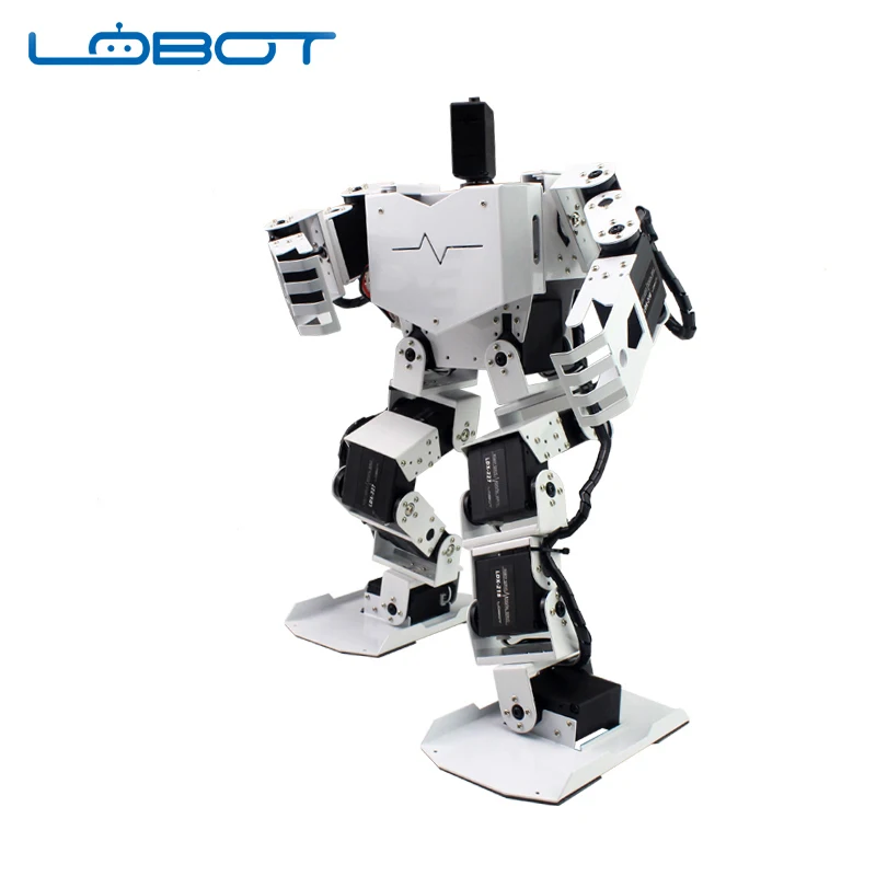 LOBOT 17 DOF робот H3.0 Biped двуногих человека Алюминий аниме Рисунок кадра комплект RC