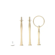 3 уровня из цинкового сплава подставка для капкейков Свадебная подставка для тортов на день рождения Дисплей башня Кухня инструменты