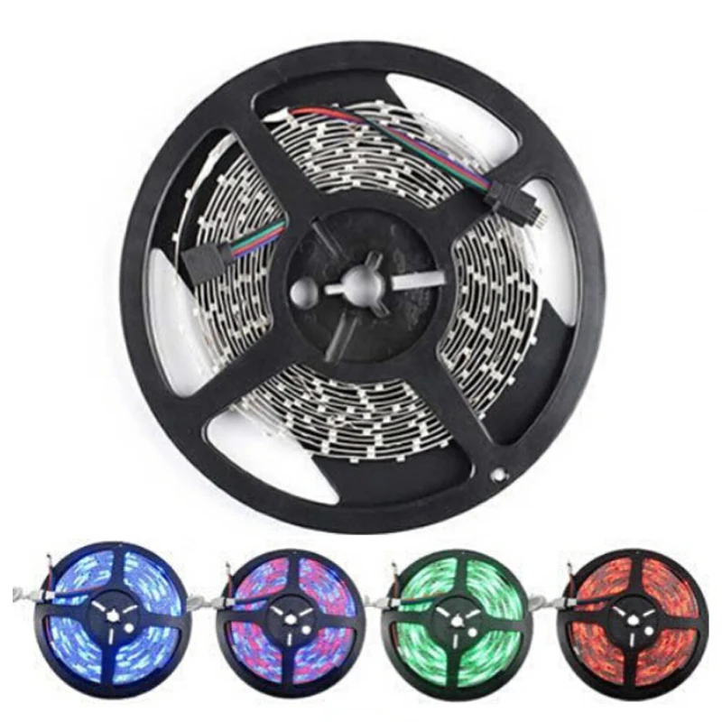 

5M 300Led RGB Led Strip Light fita led 5050 3528 5730 5630SMD flexible string lamp DC 12V IP20 non-waterproof Ribbon tape