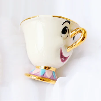 

Hot Sale Beauty and the Beast Mrs Potts' son : Chip Cup Tea Set Coffee Cartoon Mug for friend Lover Gift