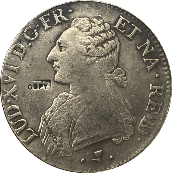 

1776 FRANCE COIN COPY FREE SHIPPING