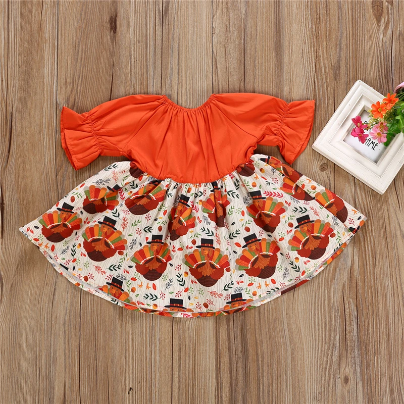 Buy New Fashion Lovely Children Girls Thanksgiving