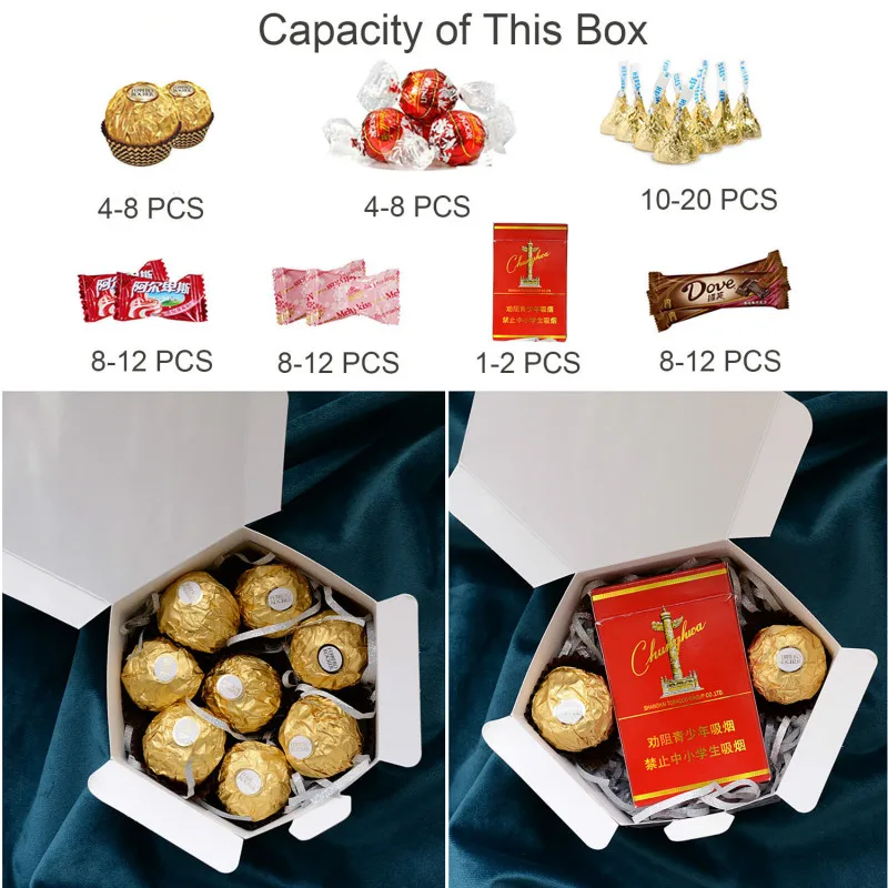 Новые бумажные подарочные пакеты с ручками, коробки для конфет, подарочные коробки для свадебных сувениров и подарочные коробки, вечерние принадлежности для детского душа