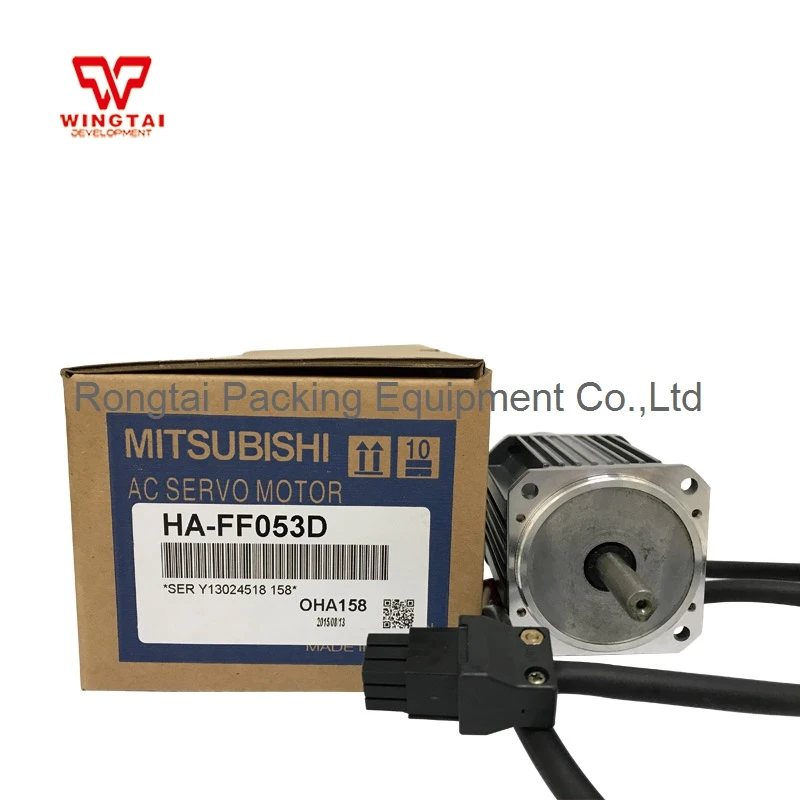 Япония оригинальный Mitsubishi AC Серводвигатель HA FF053D вход 3AC 89V 0.6A|Двигатель