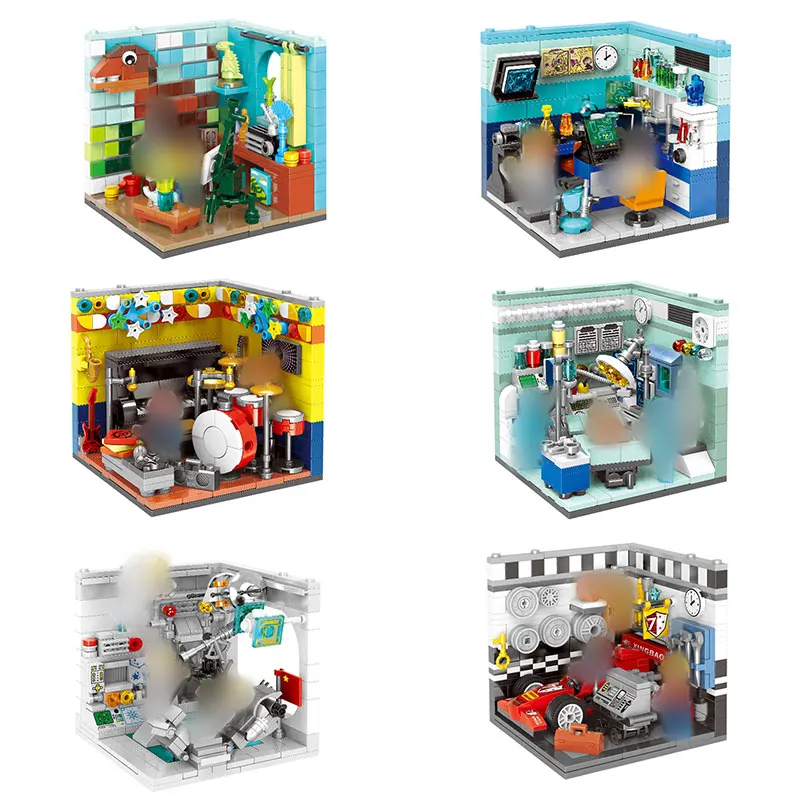 

XINGBAO 01402 Genuine Building Series The Future Dreams House Set Building Blocks Bricks Educational Kid Toys As Christmas Gifts