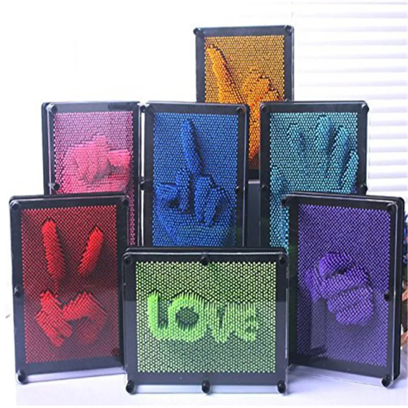 

3D Antistress Fingerprint Needle Painting Wedding Sign bodas y eventos Marque Place Mariage