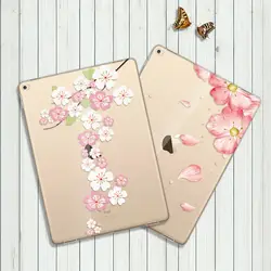 ASTUBIA для Apple ipad 4 Цветок Прозрачный чехол для ipad 2 3 4 Мягкие TPU Coque для ipad 2, 3 4 чехол для ipad 2 Case Мода