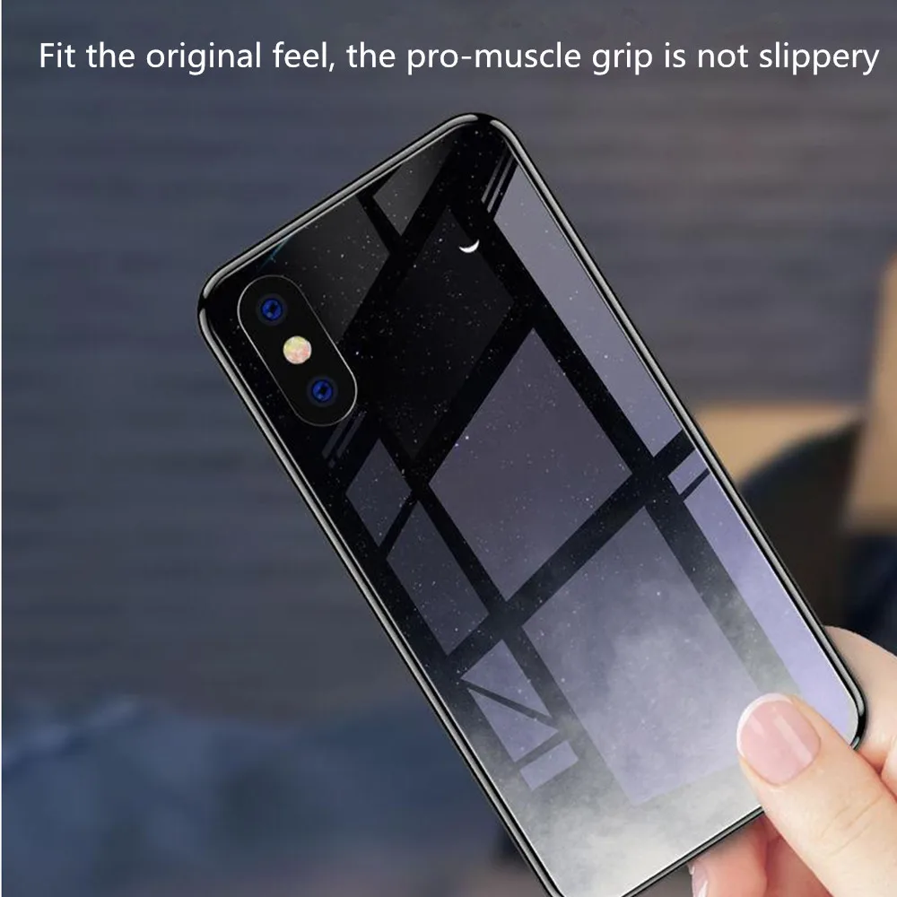 ins iphone玻璃手机壳 4