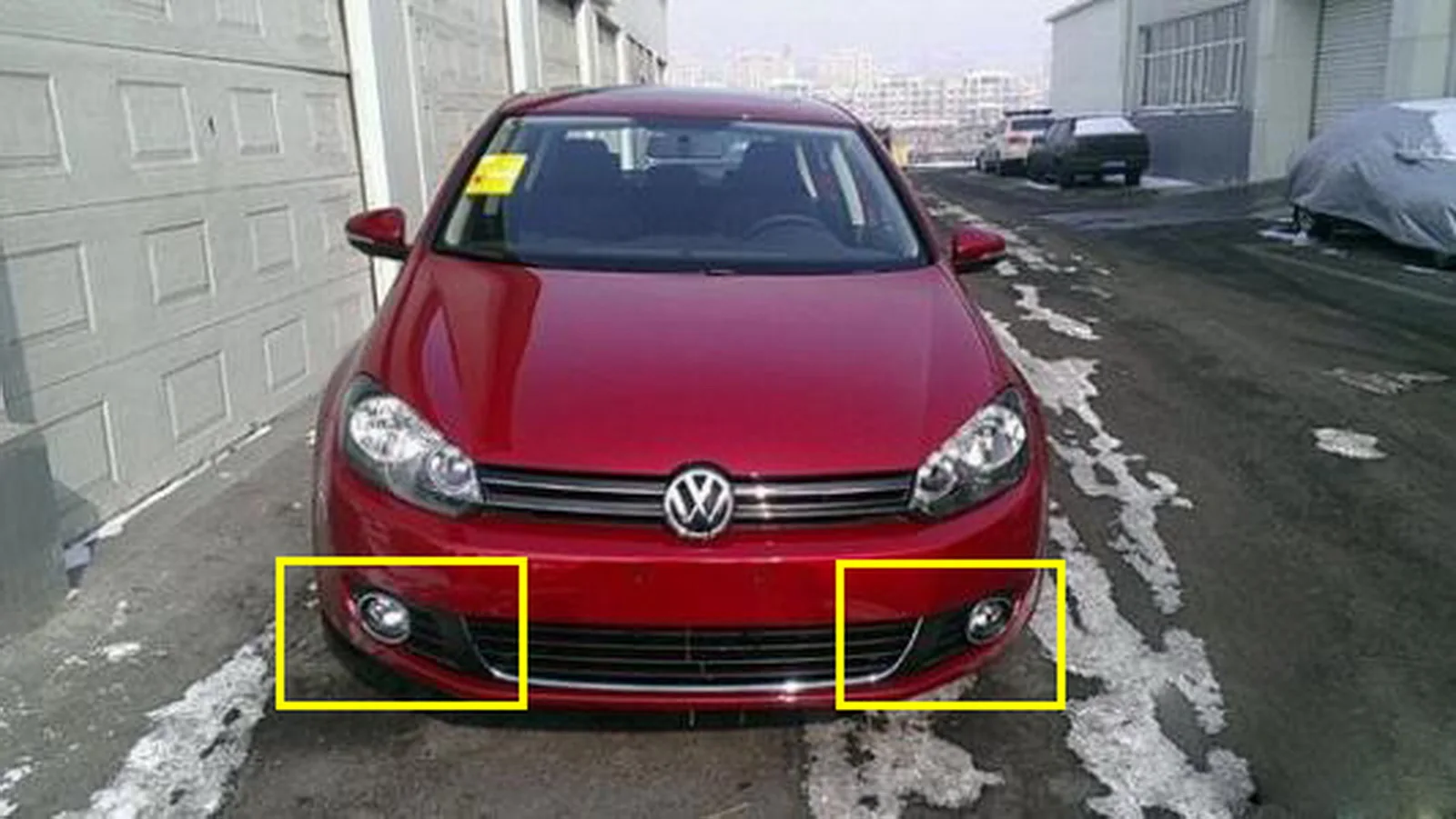 Противотумансветильник ANGRONG для VW GOLF 6 MK6 2008 13 2 шт.|Аксессуары фар авто| |