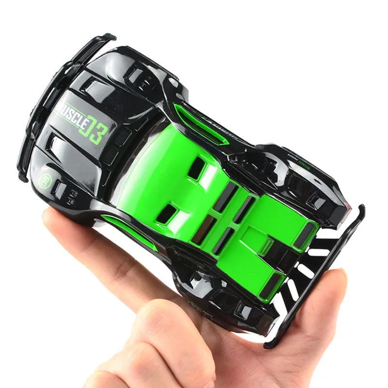 Four-wheel drive 2.4GHz 1:43 short card semi-proportional control Children s charging toy remote control car Four-wheel drive 2.4GHz 1:43 short card semi-proportional control Children s charging toy remote control car