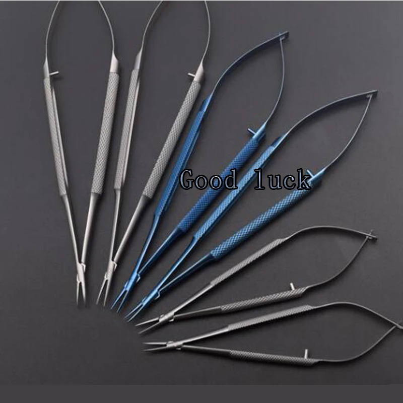 

Titanium Needle Holder Ophthalmic Instruments Device Unlock Needle Holder Surgical Tools High Quality