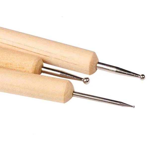 Buy New High Quality Pottery Ceramics Tools 3pcs Copper Ball Stylus Tool Sets