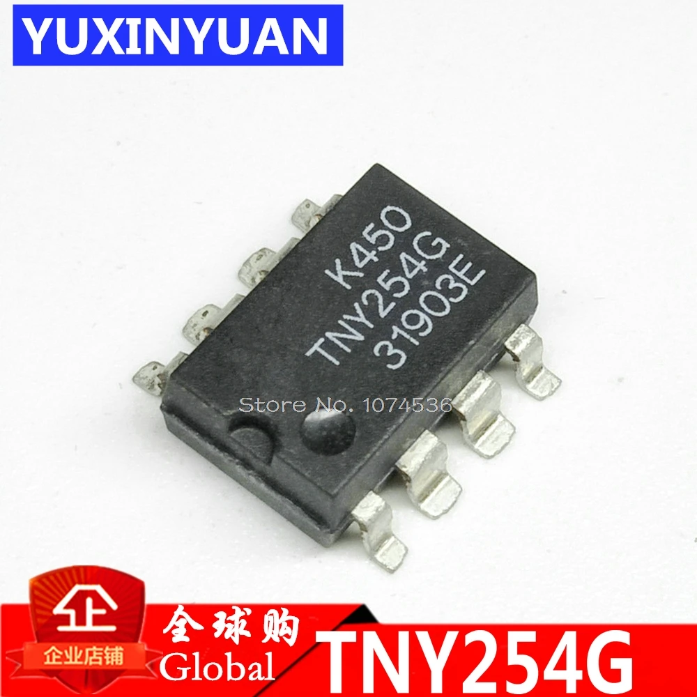 

TNY254GN TNY254G TNY254 SOP8 Energy Efficient, Low Off-line Switchers authentic integrated circuit IC LCD chip 1-10PCS