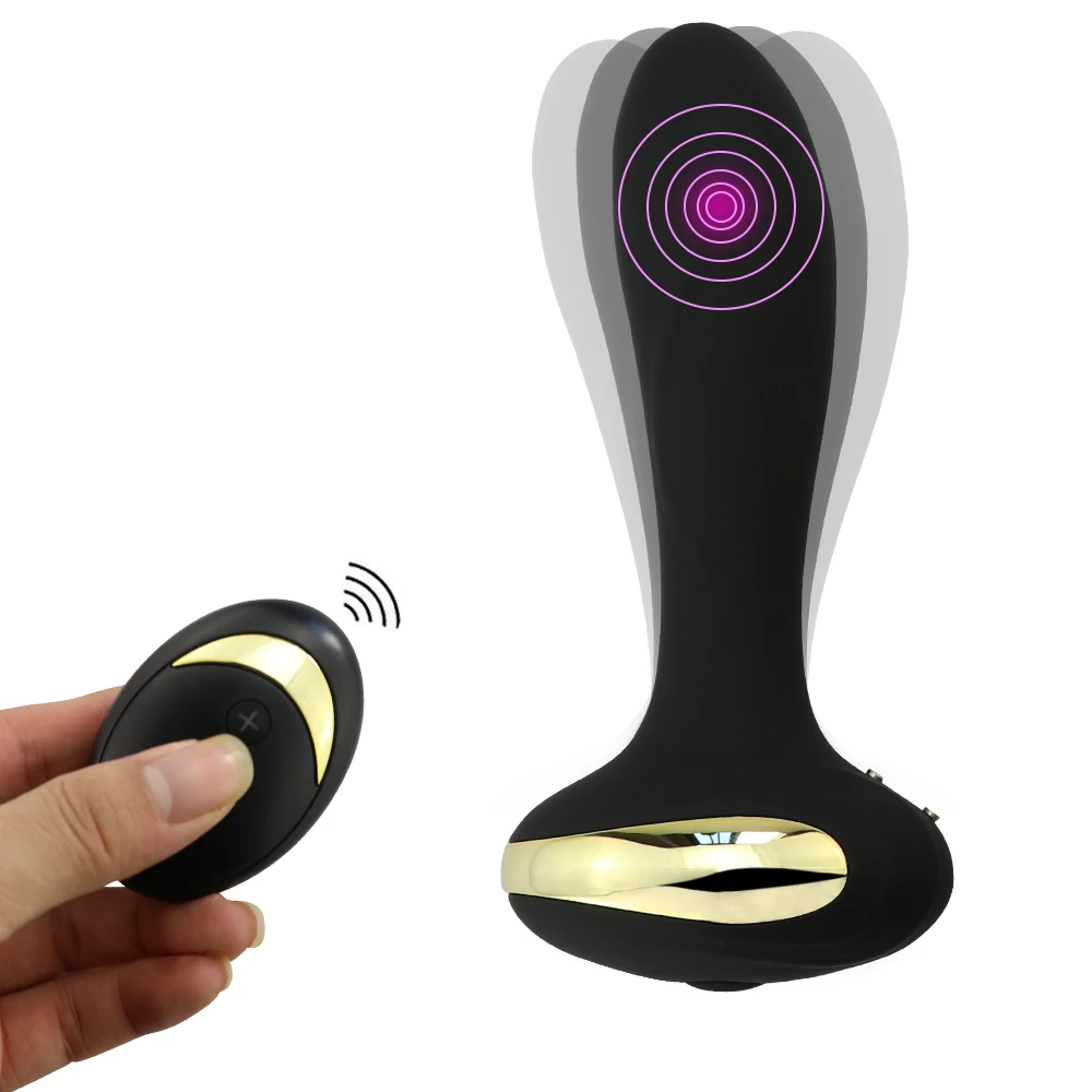 USB Rechargeable Anal Massage Masturbator for Man Male Prostate Massager Vibrator Plug with Remote Control Adult 18 | Красота и