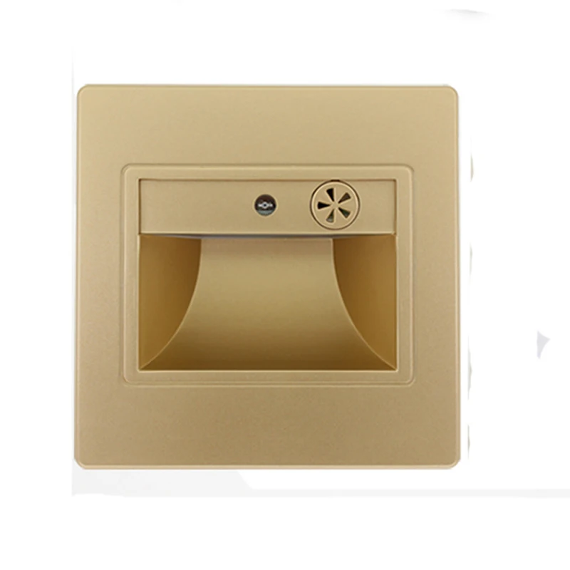  led stair light Sound sensor+light sensor Night Lamp recessed in wall bulb for step ladder emergenc - 32813568701
