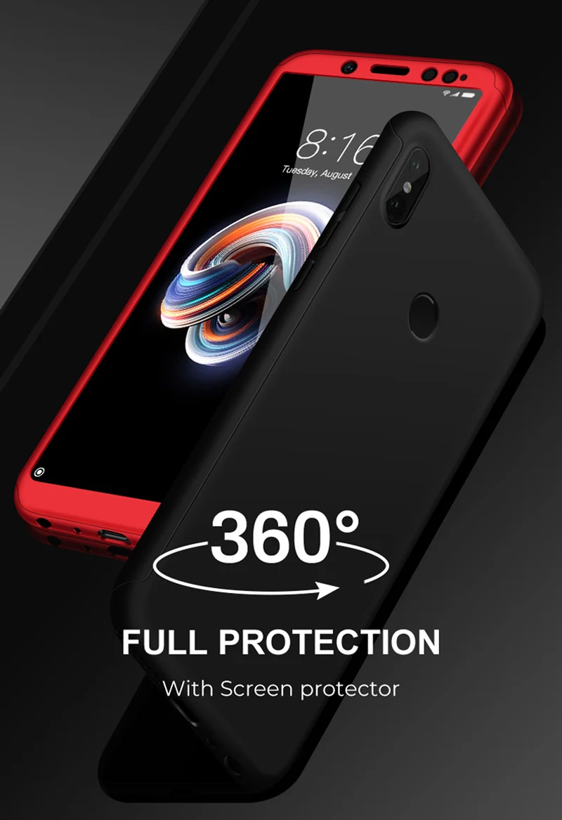 Чехол на 360 градусов для Xiao Mi 9 8 SE A 1 2 5 6 X защитная крышка для экрана Pocophone F1 Mi play Mix 2 Max2 3 A2 Lite со стеклом