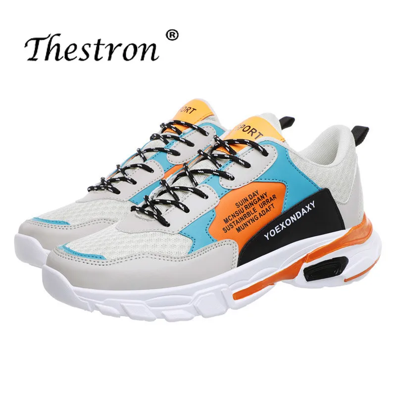 

Ifrich 2019 Men Sport Running Shoes Spring Autumn Breathable Men Sneakers Cushioning Athletic Shoes Walking Jogging Sneakers