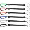 Carabiner With Plastic Spring 2