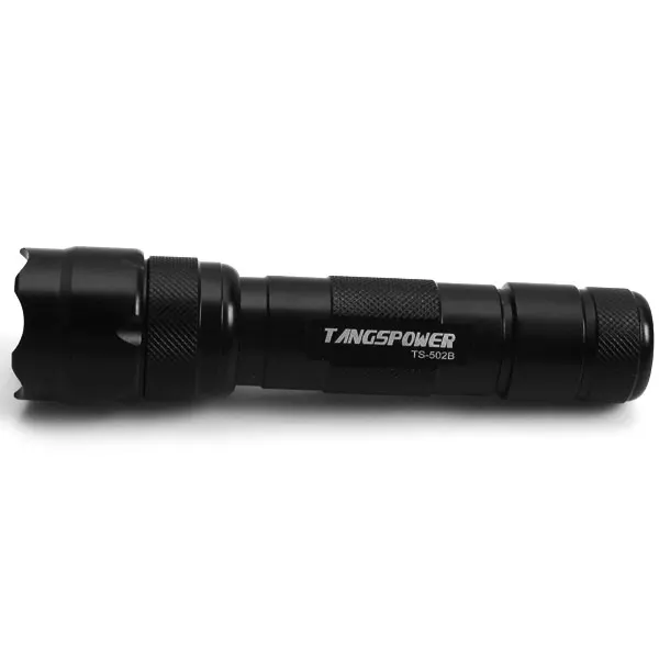 

TP502 Cree XML U2 1200 Lumens 5 Mode White Light Flashlight Black