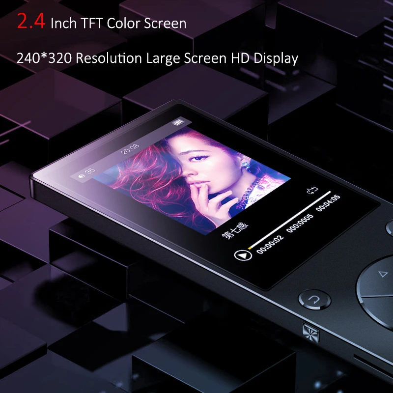 2018 Newest MP3 Player Bluetooth4.2 Built-in Speaker 16GB MP3 Music Player with 2.4 Inch HD Screen, FM, Support SD up to 128GB 2018 Newest MP3 Player Bluetooth4.2 Built-in Speaker 16GB MP3 Music Player with 2.4 Inch HD Screen, FM, Support SD up to 128GB
