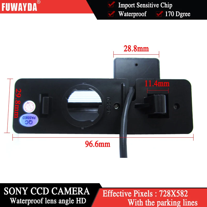 Беспроводная камера заднего вида FUWAYDA для SONY CCD Toyota HARRIER ALTEZZA PICNIC ECHO VERSO CAMRY