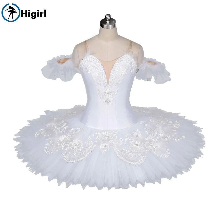 Snow White Queen Gold Medalist Final Round Competiton YAGP Professional Ballet Tutu Women Platter Pancake Doll Costume BT9036